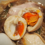 らぁ麺 はやし田 - 特製醬油らぁ麵（味玉）
