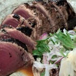 藁焼き鰹たたき 明神丸 - 