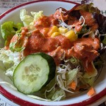 インドレストラン＆バー ムナル - Indian Restaurant & Bar Munal @西葛西 ランチに付くサラダ