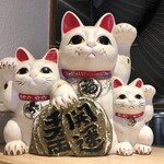 麺屋一燈 - 招き猫