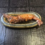 玉笑 - 海老の味噌焼き
