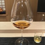 蒼菓 - ・ローズアッサム
      （マスカットとソーテルヌのデセールに合わせて）
      （台湾アッサム？という品種を紅茶に製茶して生のマリアカラスでゆっくり香りをつけたもの）