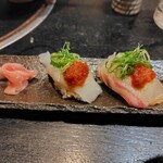 好富 - たい、ふぐの握り寿司