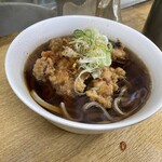 一由そば - キャンディードのお蕎麦(大盛りで注文したはずですが、記憶を辿って計算してみるともしかしたら並盛りだったかも)