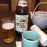 瀬戸内味覚処 芸州 本店 - キリン一番搾り瓶ビール