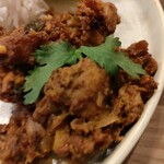 Ansh - 鮭のドライなカレー