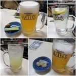 立飲スタンド 三楽 -  生ビール￥400/チューハイ￥220/シークワーサーサワー￥250