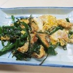  ニラ玉子とじ￥160(再訪)