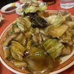 亀戸ぎょうざ - かた焼きそば