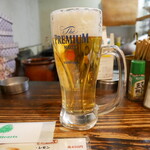 やきとり 華丸 - 駆け付け一杯♪