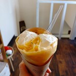 クレープ えんどう - 生クリームクレープ