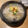 参鶏湯 人ル