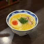 酒亭 田中 - 鶏そば 濃厚白湯塩スープ