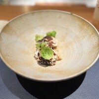 日本のイタリア料理店 sai - 焼白子なるものを初めていただきました。口の中でとろけた！