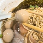 中華SOBA にぼ乃詩 - うずらの卵