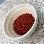 中華そば土屋商店 - 一見激辛なヘテ唐辛子が優しく美味しく味変