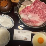 すき焼きと牛まぶし ももしき - 