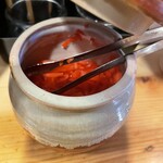 博多ラーメン まさきや - 紅ショウガが合いまくる 