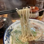 博多ラーメン まさきや - 極細麺 