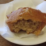 カフェ ワンズバー - マドレーヌの断面