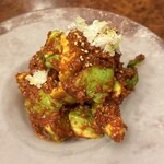 焼肉 スタミナ苑 - アボカドキムチ