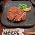 とんかつ ますいや - 茶美豚リブロースカツ