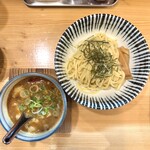 麺屋 しばた - ・七分目牛ホル麻辣つけ麺 950円/税込
