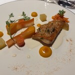 ル ジャルダン - 金目鯛のポワレ、人参