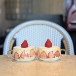 トゥッフェ - カップケーキイチゴ