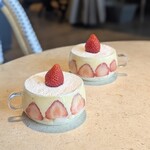 トゥッフェ - カップケーキイチゴ