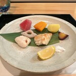 茶つぼ - 白子と焼きふぐ