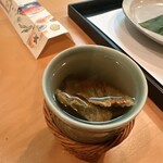 茶つぼ - ひれ酒　旨し!