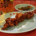 大衆韓国 - ヤンニョムチキン串