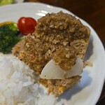 キッチン ブルー グローブ - カブを添えて