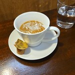 キッチン ブルー グローブ - ホワイトコーヒーへ