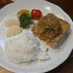 キッチン ブルー グローブ - ワンプレート