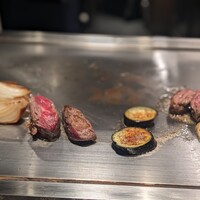 鉄板焼き 太縁 - 