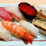 東京亭 - にぎり寿司（一人前）①