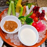 焼肉ふるさと - 野菜スティック