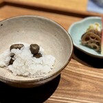 日本料理FUJI - ほっこり、むかご御飯。
