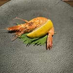 鉄板焼さとう - 天使の海老