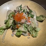 鉄板焼さとう - カニサラダ