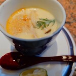 すし弁慶 - あん肝茶碗蒸し