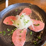 炭火焼肉 やまもと - ネギたん