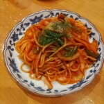 さけみ - なつかしのナポリタン　1200円　ちょっと時間かかるメニューのようです