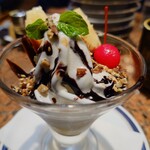 すし弁慶 - チョコバナナパフェ