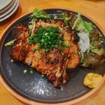 さけみ - 西京味噌漬けポークステーキ　1380円　お肉めちゃくちゃやわらかい〜