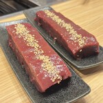 焼肉乃 富士吉 - 上レバブツ焼き