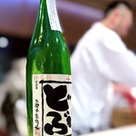 道後 海舟 - おまかせ＃５ 久保本家 生もとのどぶ にごり酒 加水火入れ。 どぶです。 どうすんのかな？ と思ってたら・・