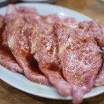 炭火焼肉ホルモンさわいし - 増田牛　トモサンカク